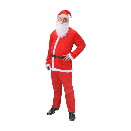 SANTA CLAUS SUIT 5PCS LUXURY