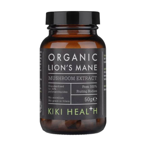 KIKI Health Lion's Mane Mushroom Extract Cognitive Support Powder
