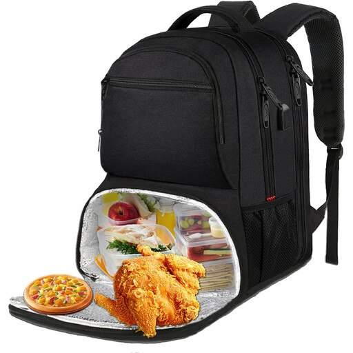 Lunch Backpack for Men, 17-inch Insulated Cooler Backpack