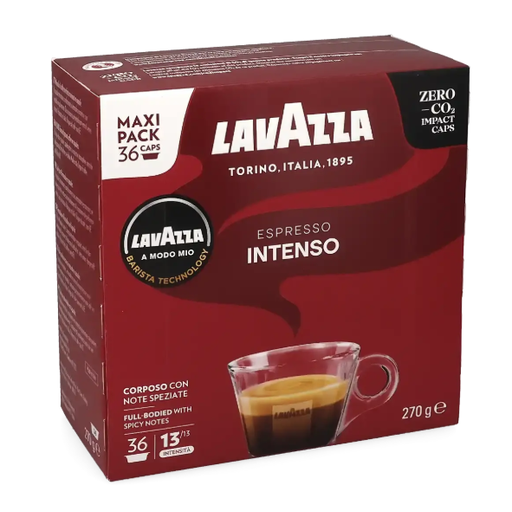 Lavazza Intenso, 36 capsules for A Modo Mio