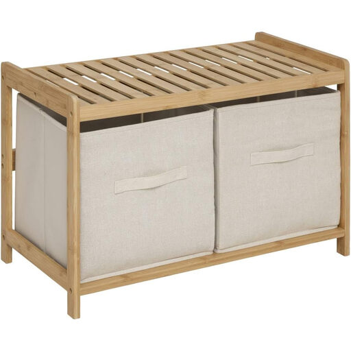 5five Bamboo Storage Bench