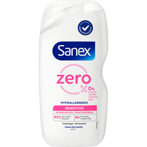 Sanex Shower Gel - Zero % Sensitive Skin 400ml