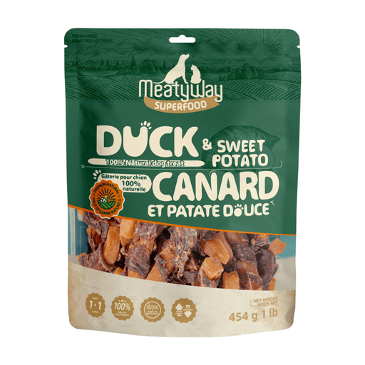 MeatyWay Duck and Sweet Potato 454g