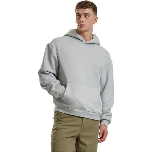 Urban Classics Fluffy Hoody Sweat & Fleece - lightasphalt 4XL