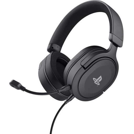 Trust GXT 498 Forta Wired Gaming Headset for PS5/PS4 - Officially Licensed - Black