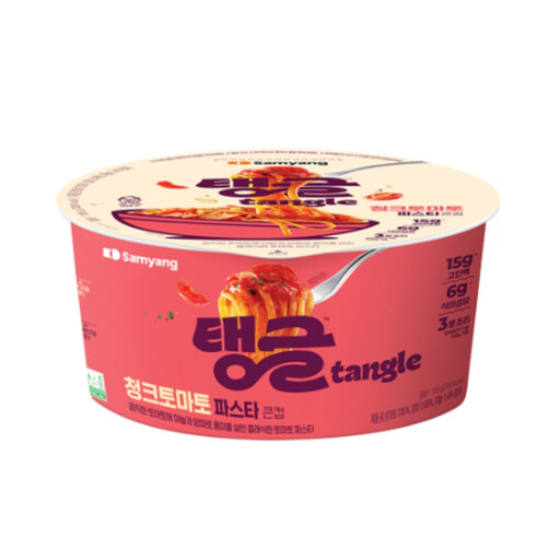 Samyang Tangle Chunky Tomato Protein Pasta Big Bowl