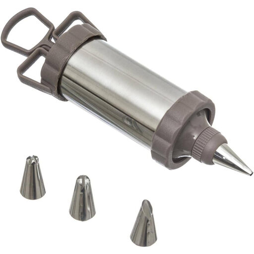 5five Stainless Steel Icing Syringe - 20 cm
