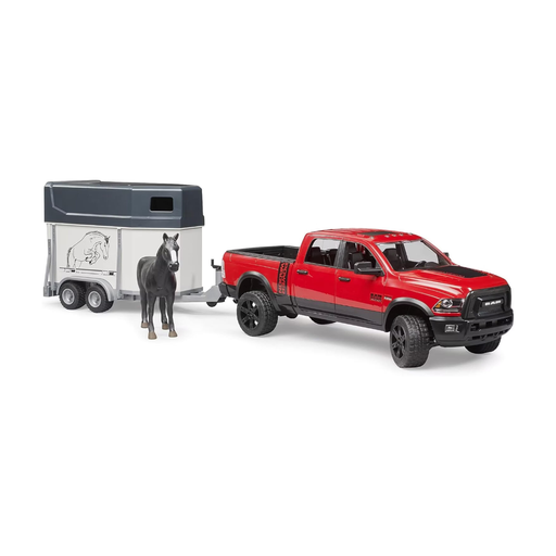 Bruder 02501 - RAM 2500 Power Wagon mit Pferdeanh?nger