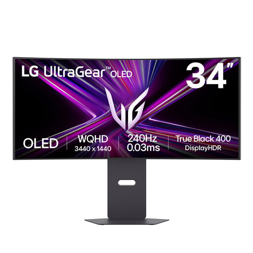 LG UltraGear 34GX900A-B 34 inch OLED WQHD, 240 Hz Gaming Monitor
