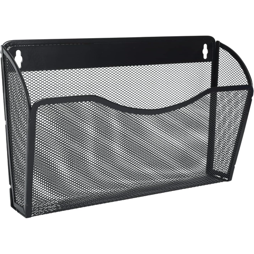 Senhoglb 1 Pocket Landscape A4 Mesh Wall File Holder