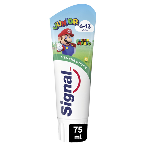 SIGNAL Junior 6-13 Years Fluoride Mint Toothpaste