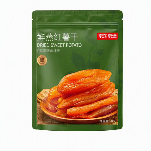 J.ZAO dried sweet potato chips, 500g