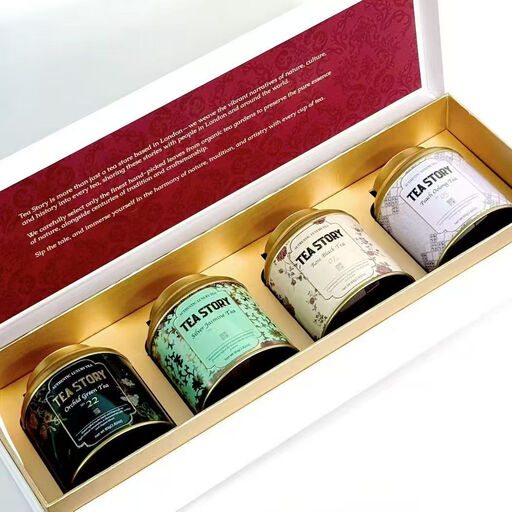 Tea Story Luxury Tea Gift Set with four tins