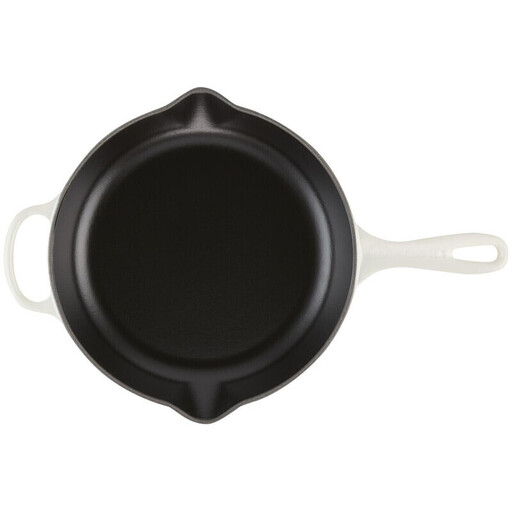 Le Creuset Signature cast iron frying and serving pan Ø 23 cm Meringue