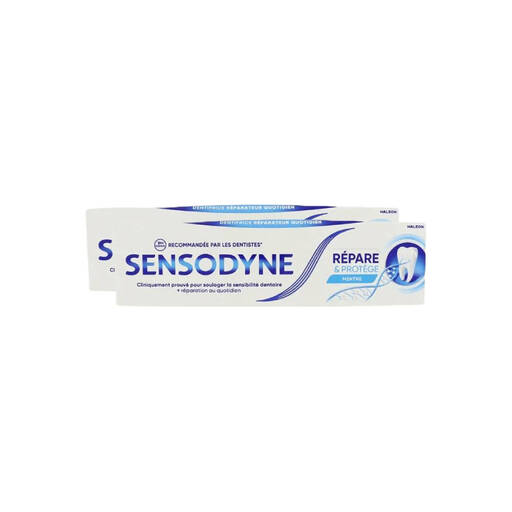 Sensodyne Repair & Protect Cool Mint Toothpaste 75ml Pack of 2