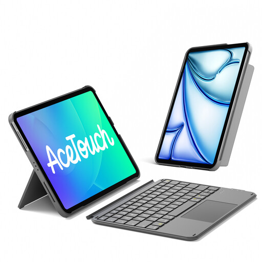 Inateck Ultra-Thin iPad Tastatur Hülle mit Trackpad