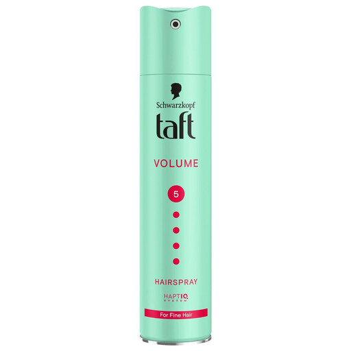 Laque Taft Volume Hold, niveau de tenue 5, 250 ml