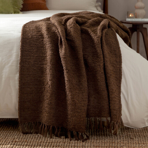 Yard Throw Candar Cocoa 130x170cm