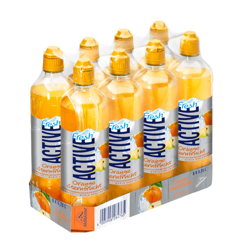 ACTIVE FRESH Orange Sternfruch 8x0.75L