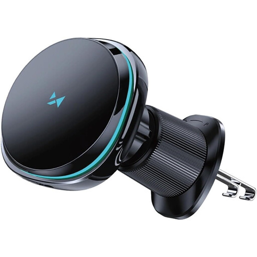Wozinsky Car Mount with Induction Charger Qi 15W, Magnetic, with Cooling Fan