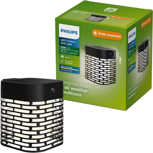 Philips Hara Solar Wall Light