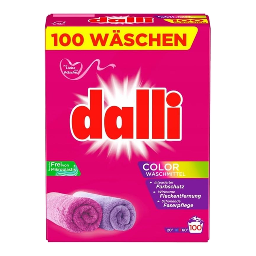 DALLI Colour Washing Powder 6kg, 100 Washes