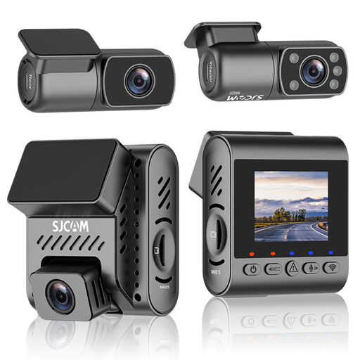 SJCAM M60S 3-Channel Car Dash Cam