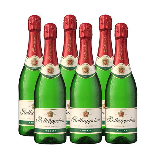 Rotk?ppchen Sekt Trocken 6er Pack