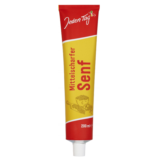 Jeden Tag Senf Mittelscharf