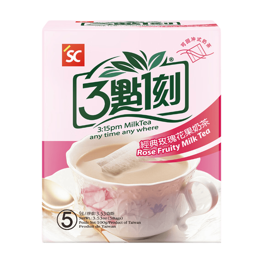 3:15 PM Fruity Rose Milk Tea