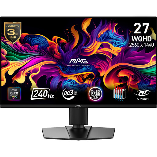 MAG 274QP QD-OLED X24 27 英寸 QD-OLED 游戏显示器
