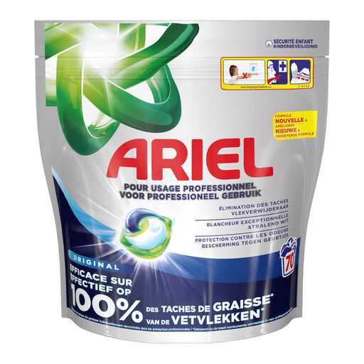 ARIEL Professional Original All-in-1 Washing Capsules, 50 Washes