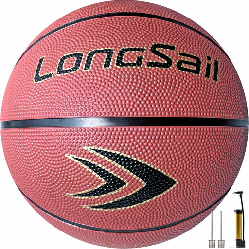 High-quality Rubber Basketball met Pomp