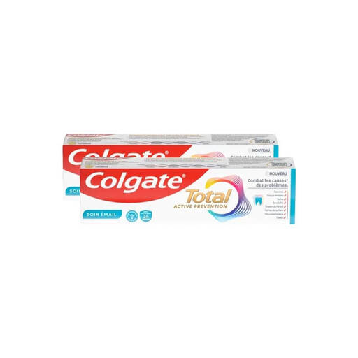 Colgate Total Active Cavity Protection Toothpaste 75ml - Pack of 2