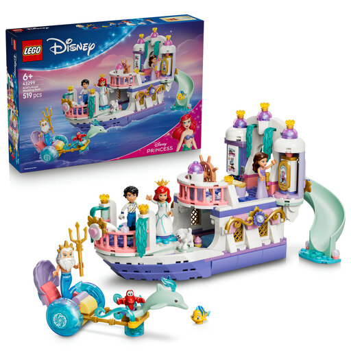 LEGO Disney Princess 43299 Ariel's Royal Wedding Boat