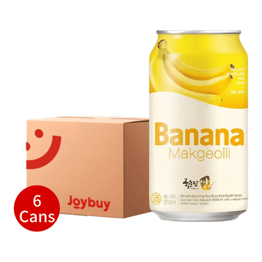 Kooksoondang Rice Makgeolli Banana Can 6x350ml 4%