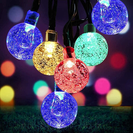 Vivreal Solar Bubble Ball Lichterkette