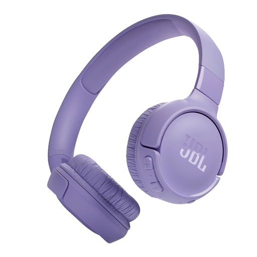 JBL Tune520BT - Wireless On ear headphones - Pure bass Sound / 57hours battery / Comfort Fit /App Supported- Purple