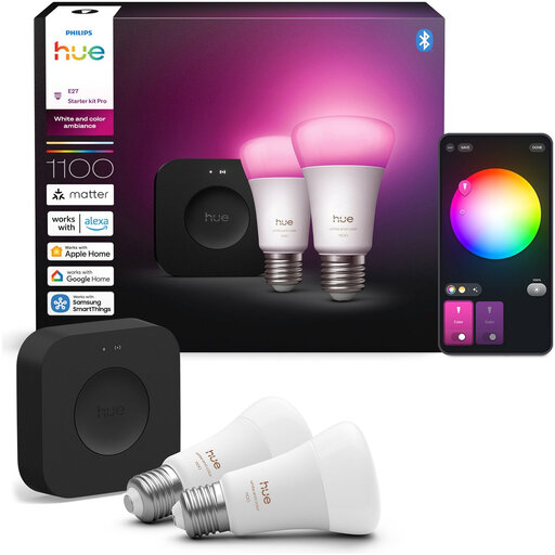 Philips Hue Starter Kit - Bridge Pro