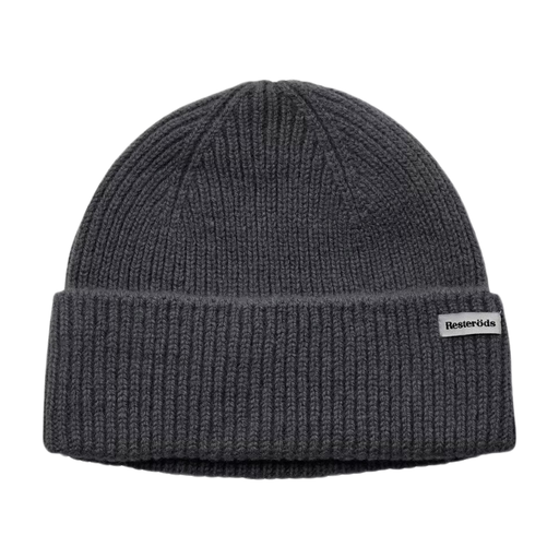 Rester?ds Winter-Insulated Wool Beanie, Classic Fit Gray