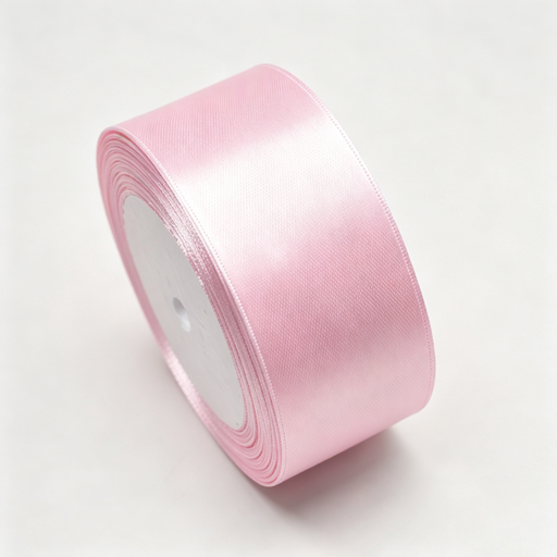 2PCs Gift Ribbon Satin Ribbon 22 m Light Pink
