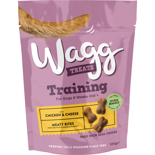 Wagg Training Dog Treats with Chicken & Cheese