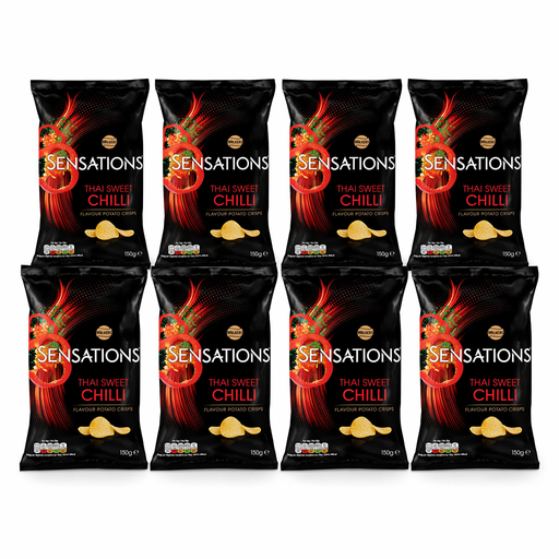 Sensations Thai Sweet Chilli Crisps 150g