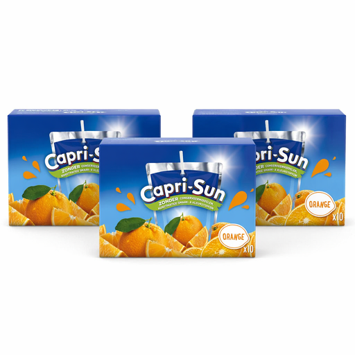 Capri-Sun Orange – 3 x 10-Pack