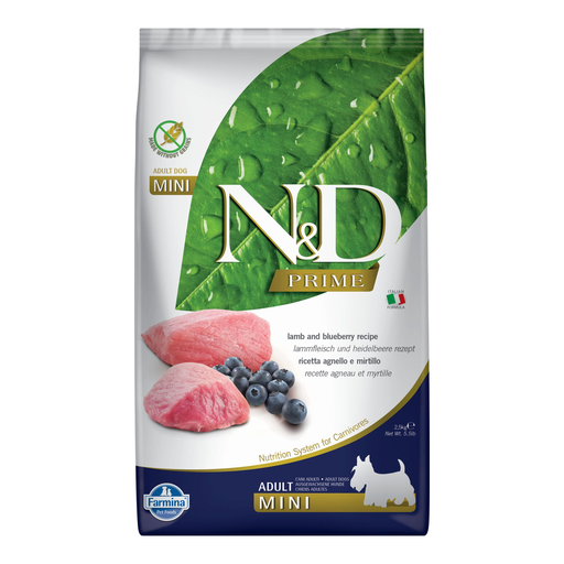 Farmina N&D Prime Lamb Adult Mini 2.5 kg