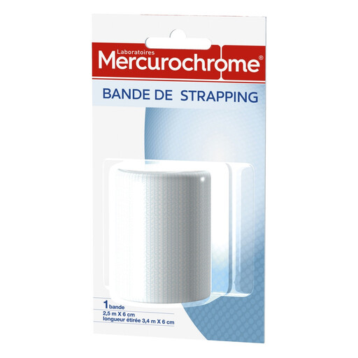 Mercurochrome Strapping Tape, Joint Support