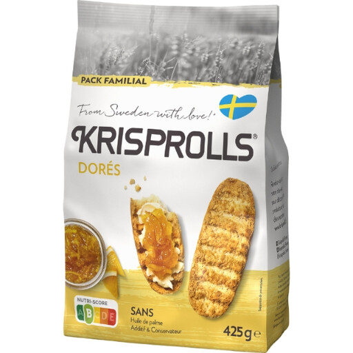 KRISPROLLS Golden 425g