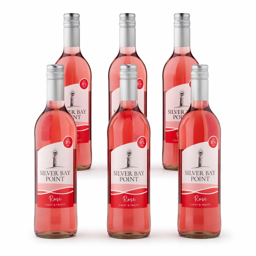 Case Deal - Silver Bay Point Rose 75cl