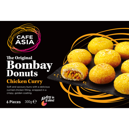 Cafe Asia Chicken Curry Bombay Donuts 300g