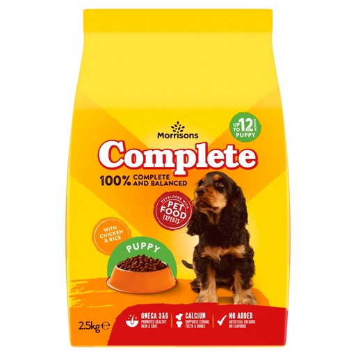 Morrisons 鸡肉蔬菜味幼犬粮 2.5kg